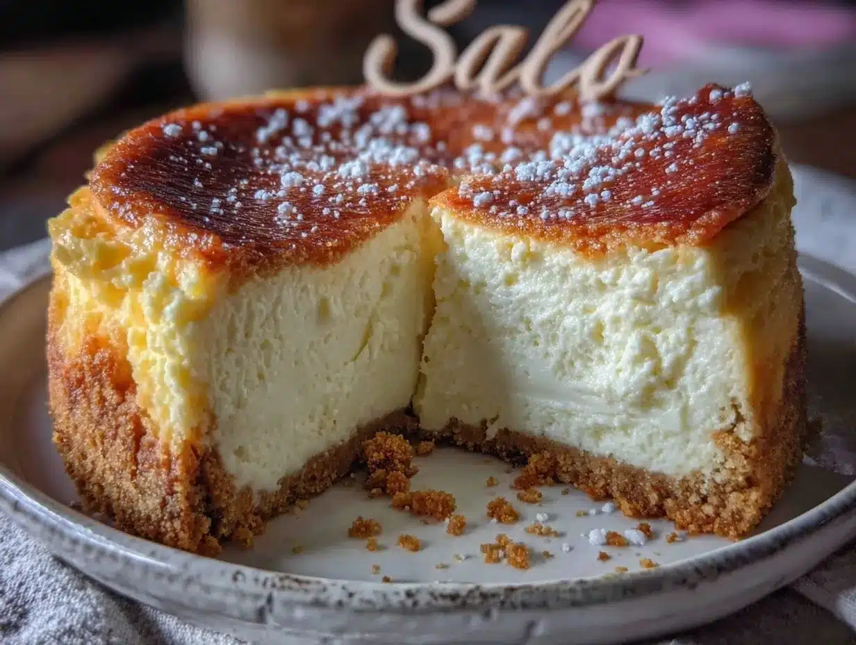 Classic New York Cheesecake: Rich, Creamy Texture with Simple Ingredients
