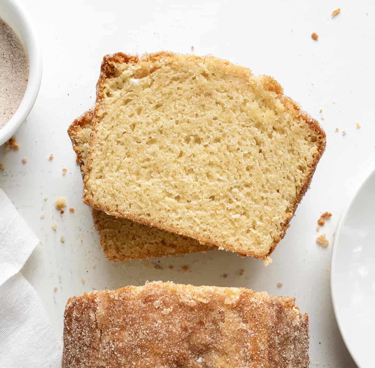 Cinnamon Sugar Donut Bread With Spiced Sugar Coating