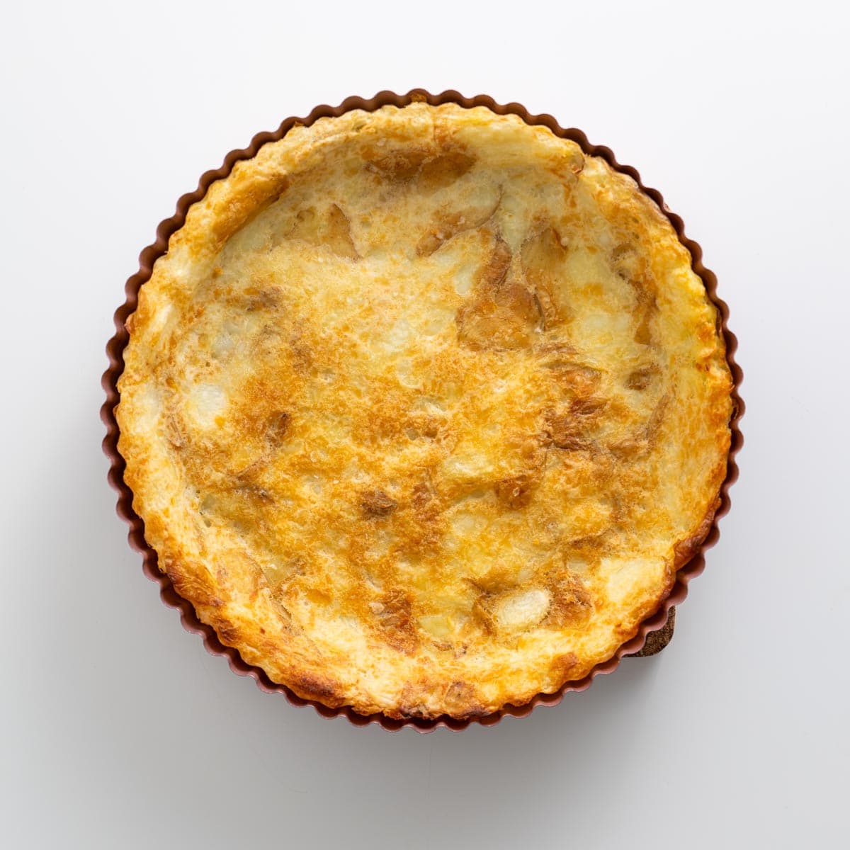 Mediterranean Potato Crust Tart with Vegan Tzatziki and Olive Mix