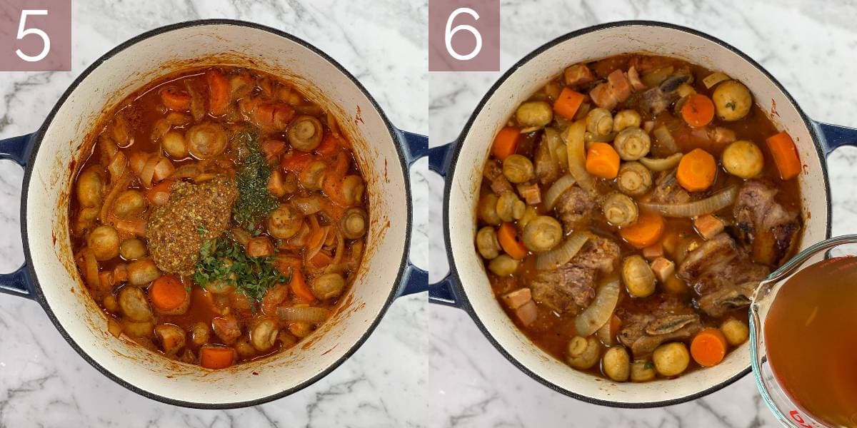 Beef Carbonnade: Slow-Braised Short Ribs with Beer and Mustard