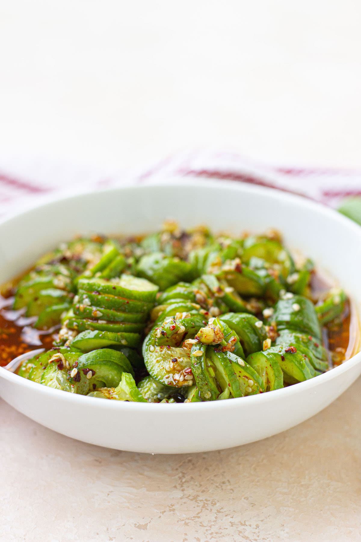 Asian Cucumber Salad: A Viral TikTok Recipe with Sweet-Salty Dressing