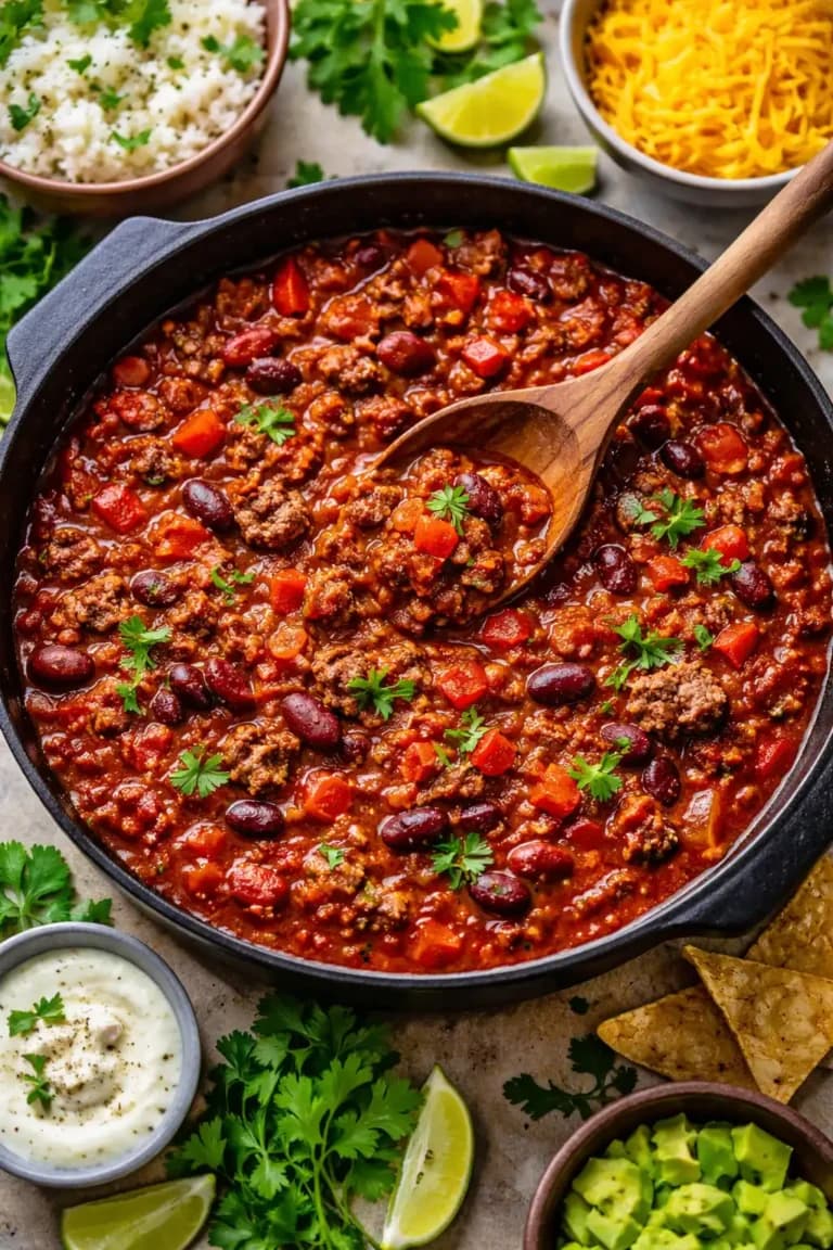 Jamie Oliver Chilli Con Carne with Smoky Paprika and Kidney Beans
