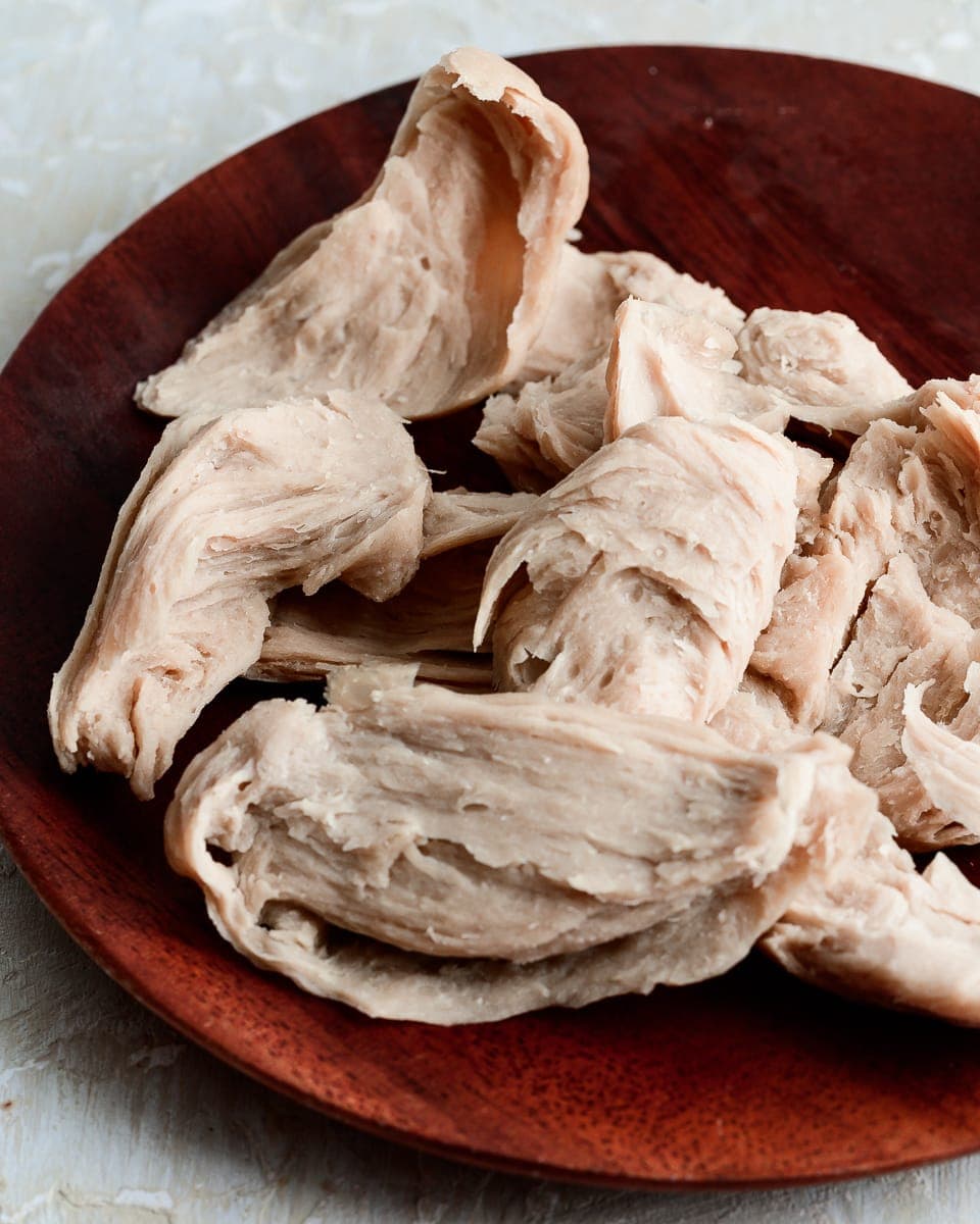 Vegan Chicken: Firm Seitan Fillets With Savory Miso Brine