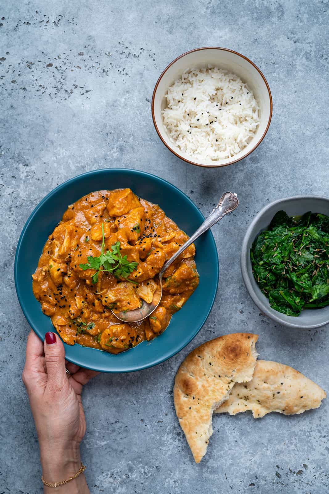 Slow Cooker Chicken Curry With Creamy Spiced Sauce