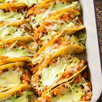 Easy Rotisserie Chicken Tacos: Flavorful Oven-Baked Crowd Pleaser