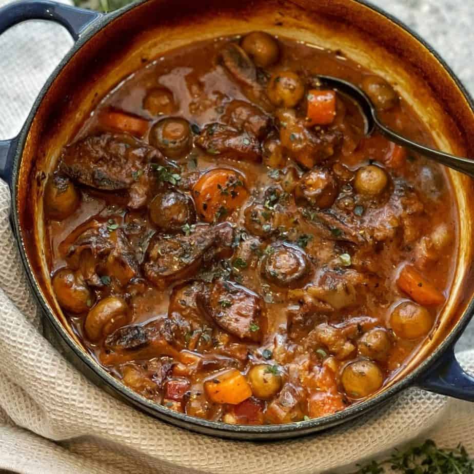 Beef Carbonnade: Slow-Braised Short Ribs with Beer and Mustard
