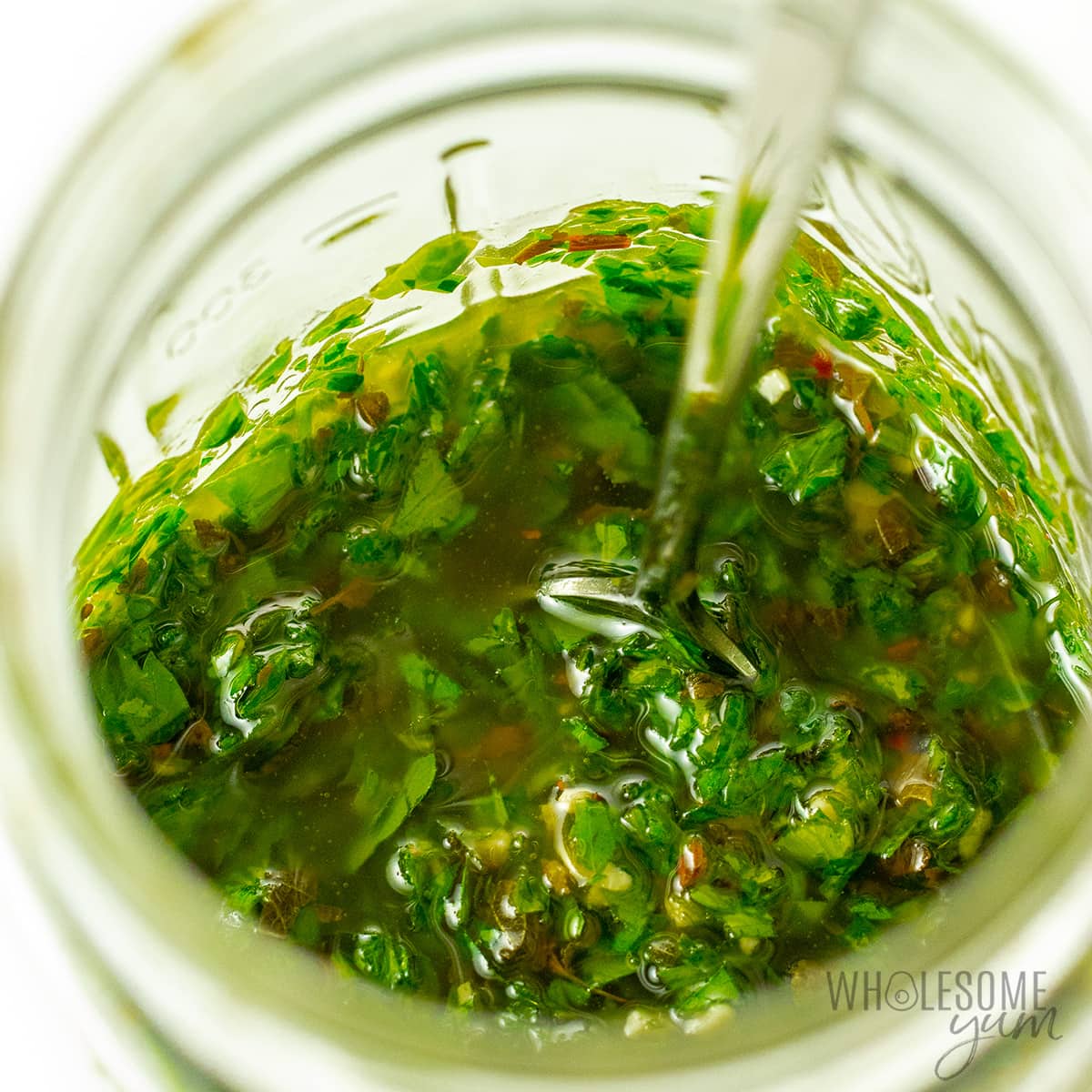 Chimichurri Sauce: Fresh Parsley, Garlic, and Tangy Vinegar