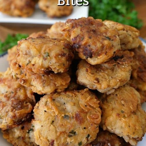 Chicken Fried Steak Bites with Crunchy Seasoned Coating