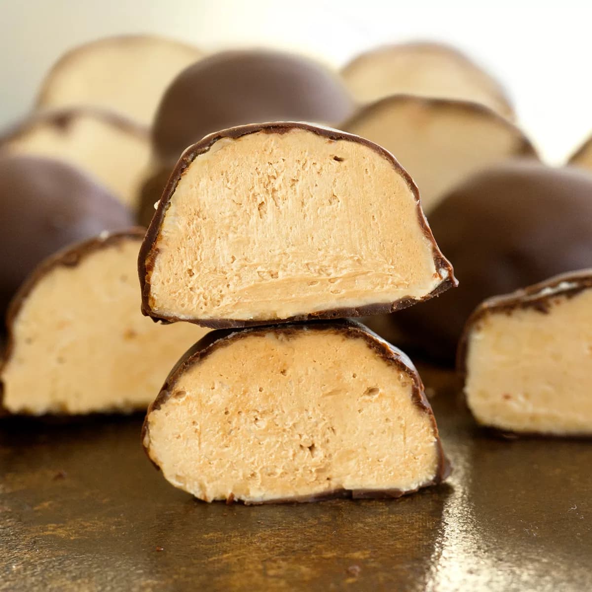Coffee Truffles with Creamy Coffee Centers and Dark Chocolate Shell