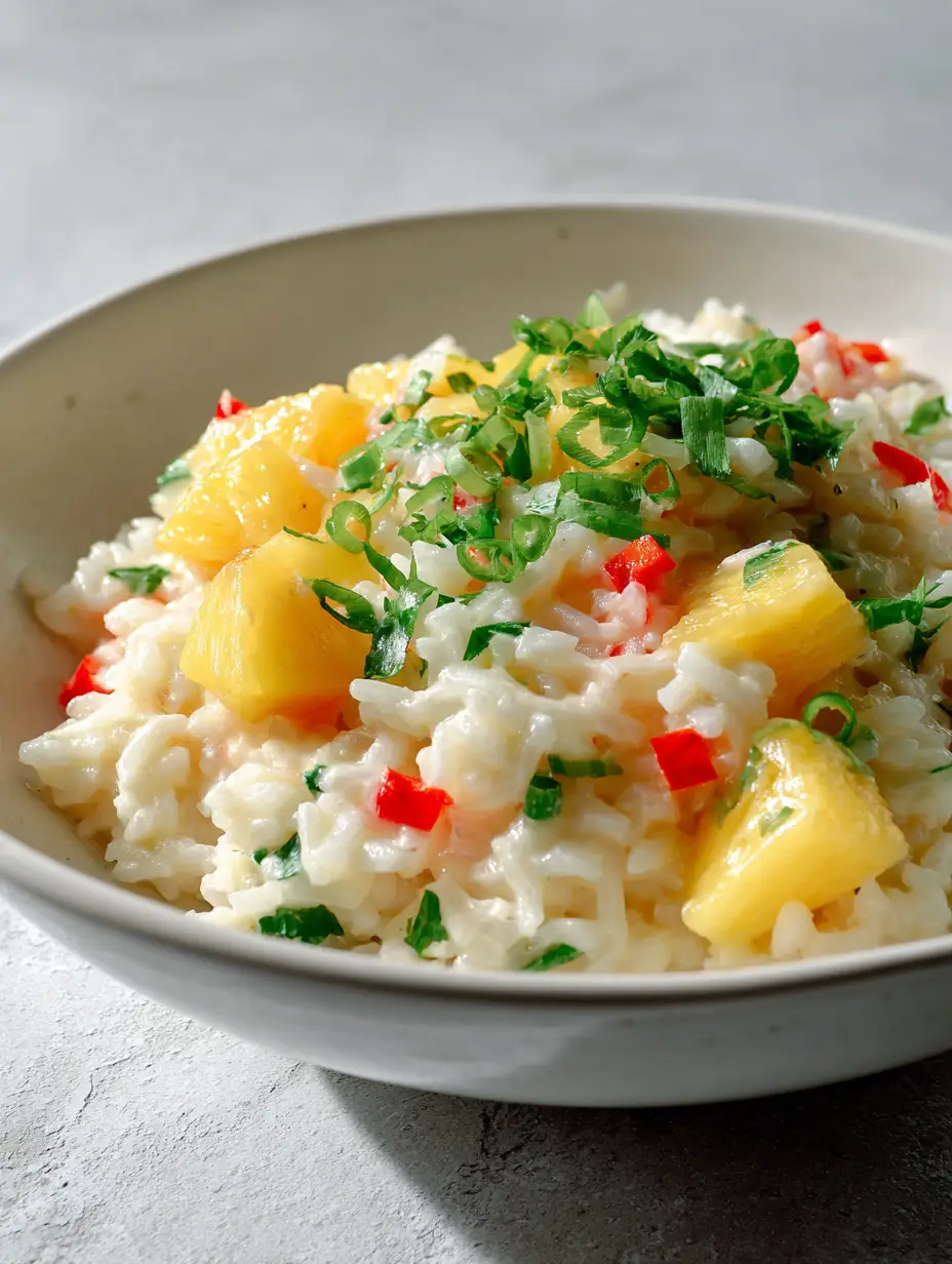 Coconut Pineapple Rice with Jasmine Rice and Coconut Milk