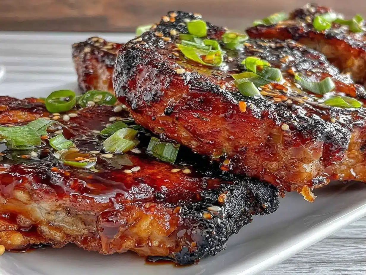 Crispy Glazed Korean Pork Chops: Quick Weeknight Delight with Gochujang
