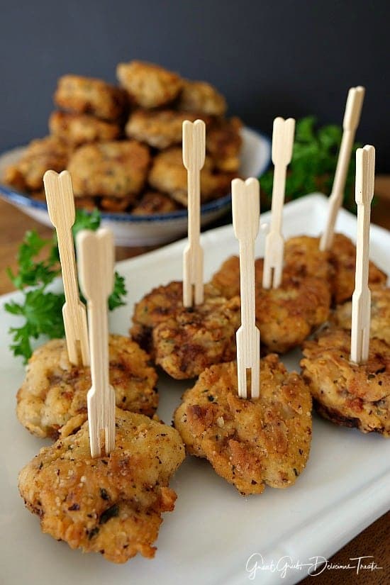 Chicken Fried Steak Bites with Crunchy Seasoned Coating