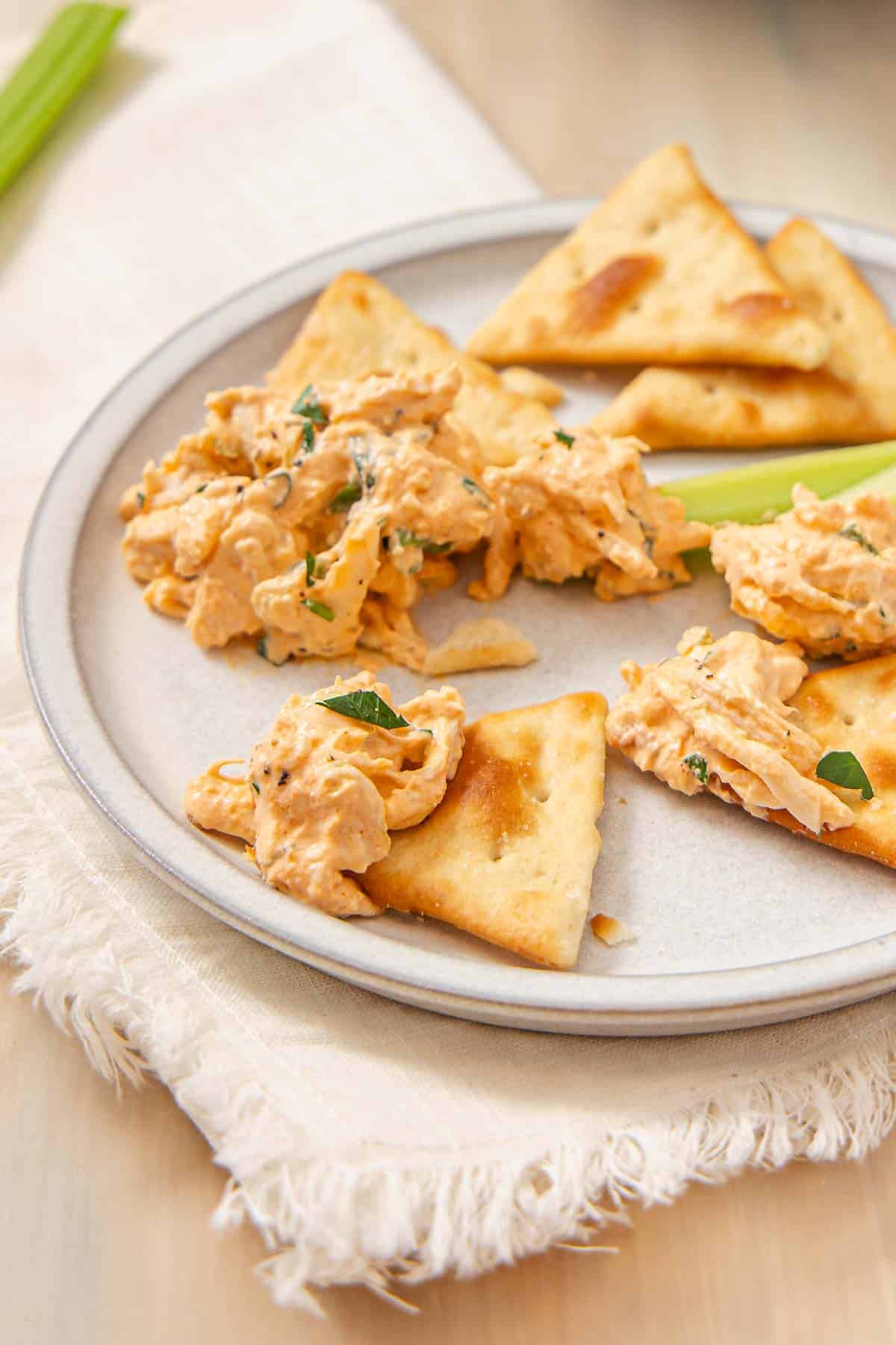 Cold Buffalo Chicken Dip: Savory No-Bake Appetizer with Rotisserie Chicken