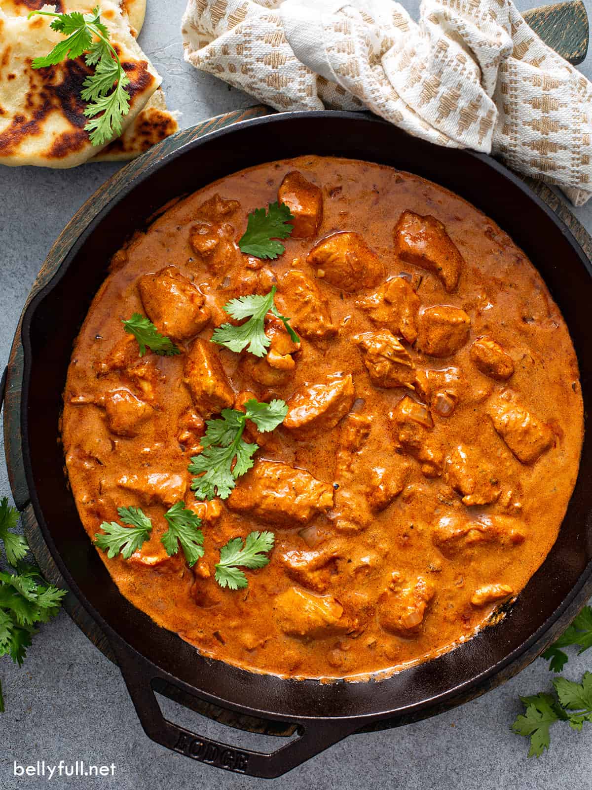 Chicken Tikka Masala with Charred Chicken and Creamy Tomato Sauce